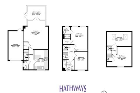 4 bedroom townhouse for sale, Mill House Court, Coed Eva, NP44