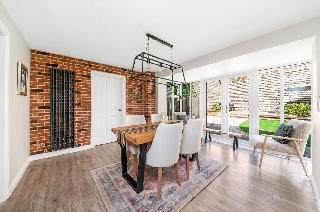 Open plan dining kitchen