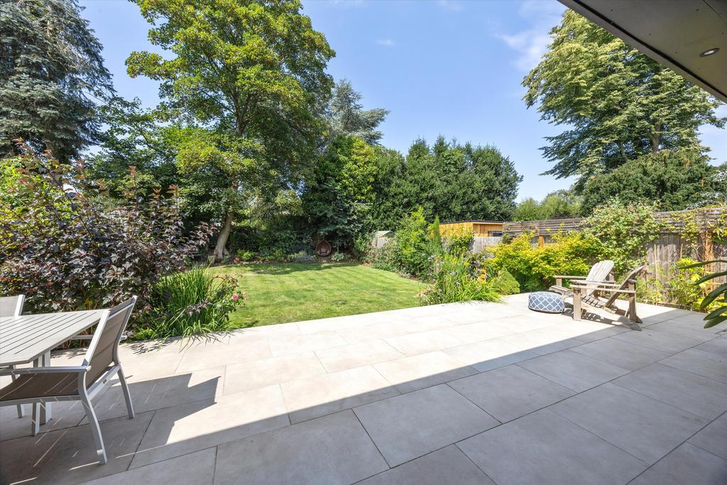 Patio view, garden