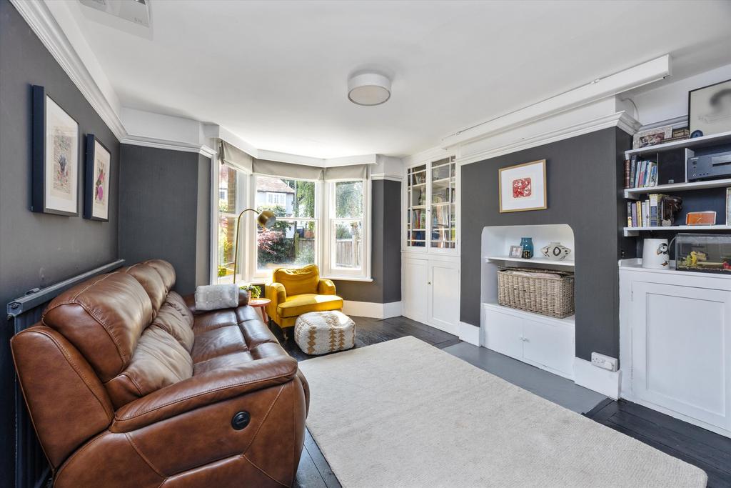 Living room, fireplace