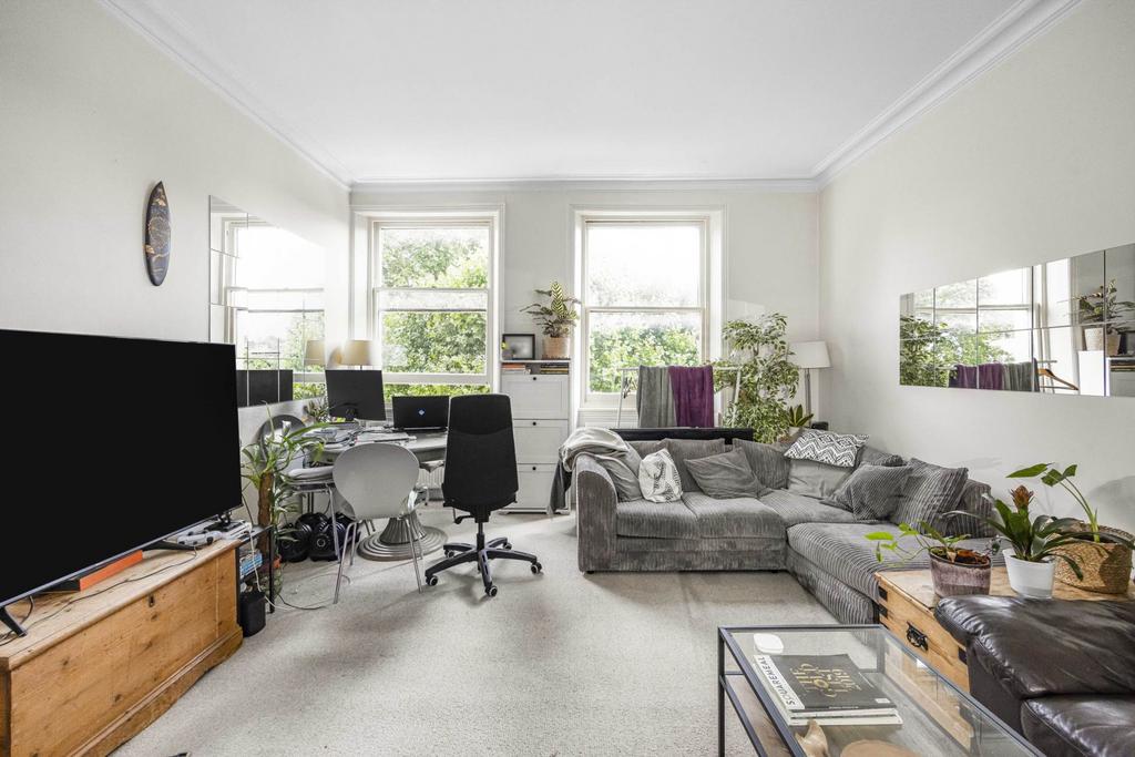 Open-plan living area, open plan living