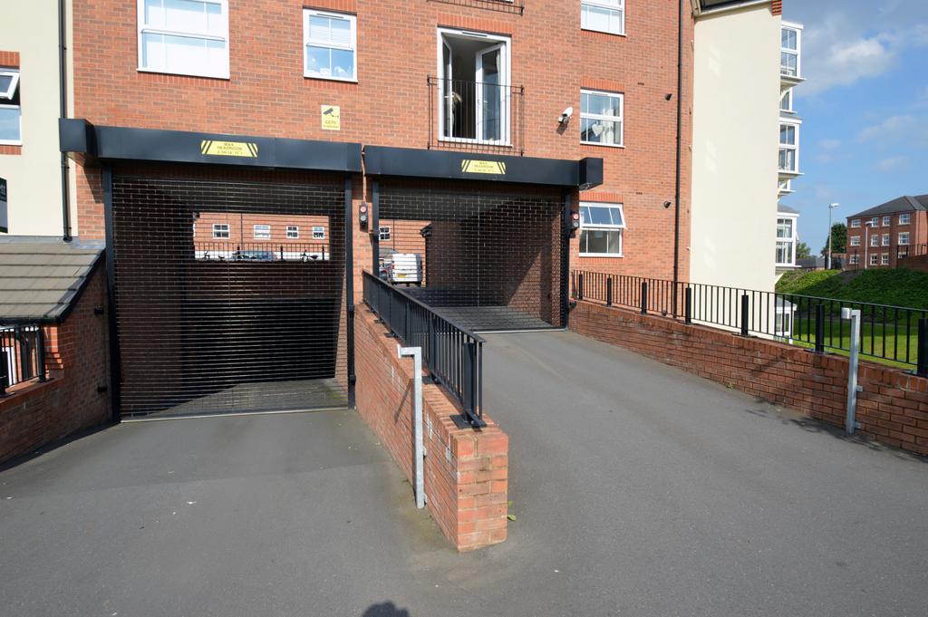 Entrance to parking