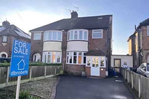 3 bedroom semi-detached house for sale, Sundorne Crescent, Sundorne, Shrewsbury, Shropshire, SY1