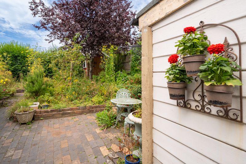 REAR GARDEN &amp; GARAGE