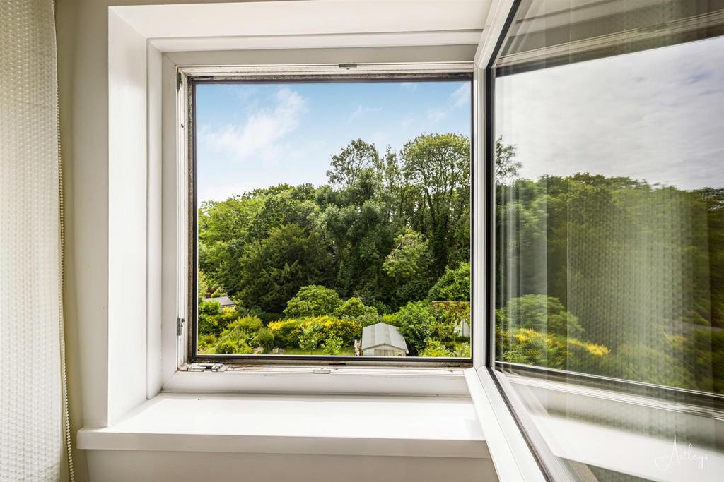 View from attic room/bedroom 4