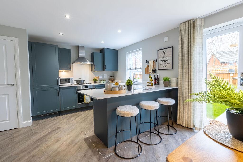 Chester open plan kitchen/dining area