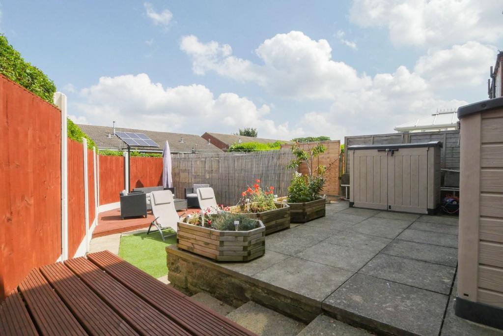Rear garden