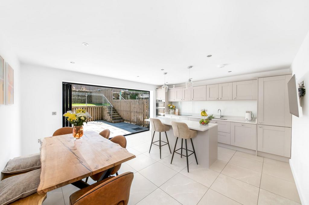 Open plan dining area