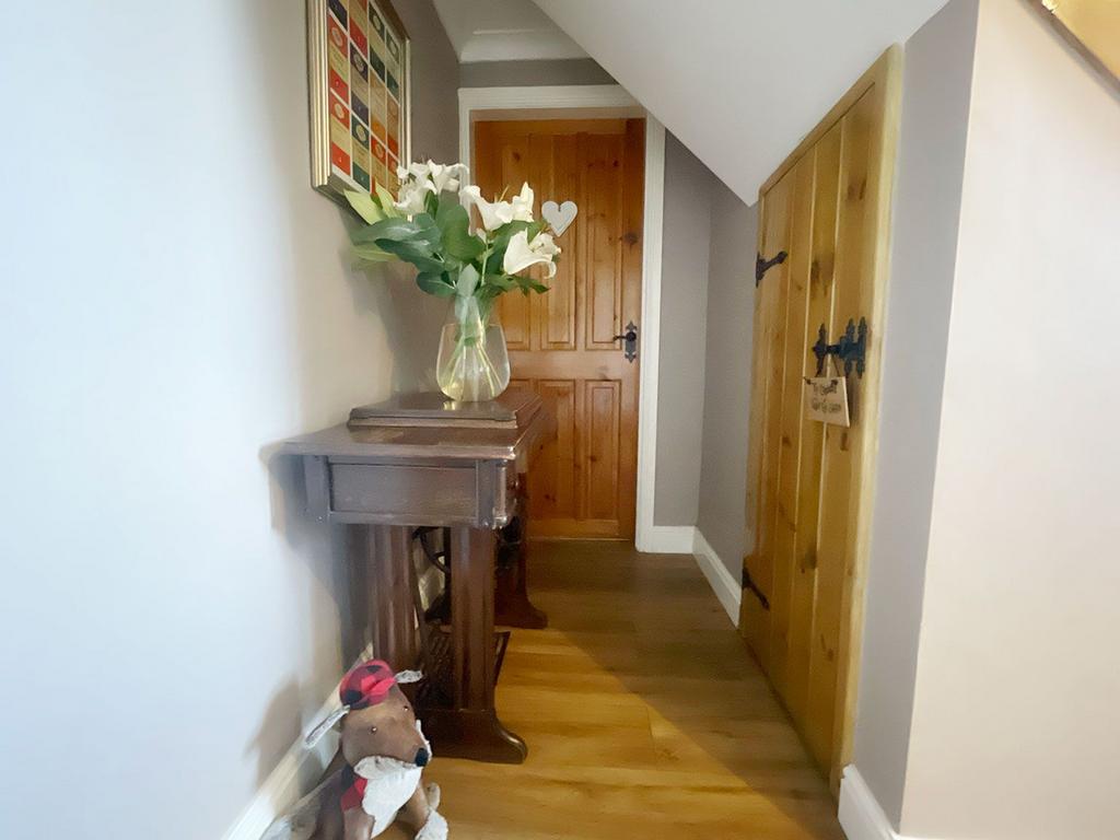 Under the stairs