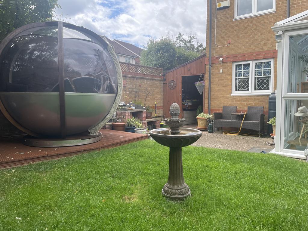 Rear garden
