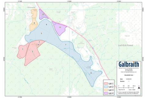 Land for sale, Lot 3 Glenshellish Farm, Strachur, Cairndow, Argyll & Bute, PA27