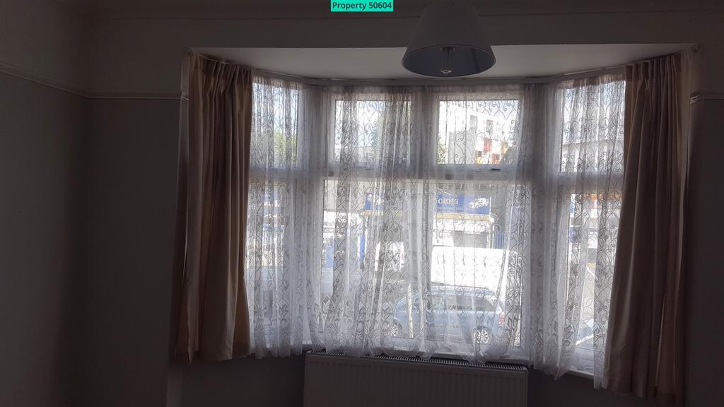 Master bedroom bay window
