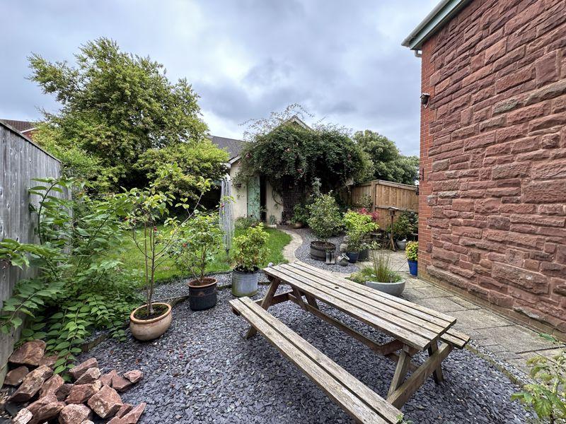 Rear garden