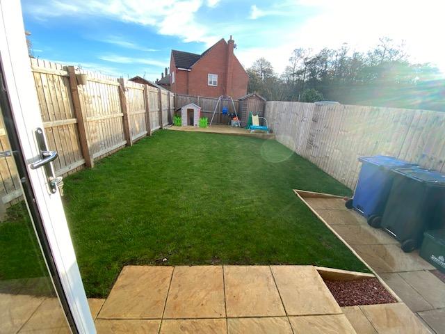 Rear garden