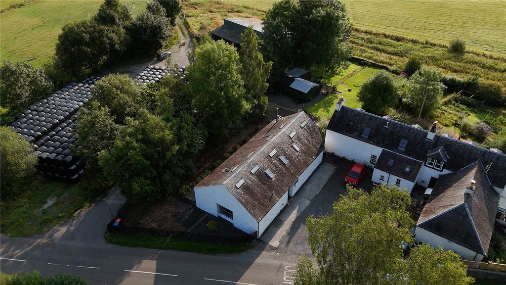 Aerial Of Byre