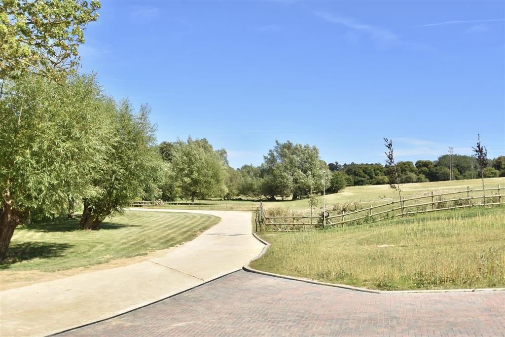 Discreet farm entrance