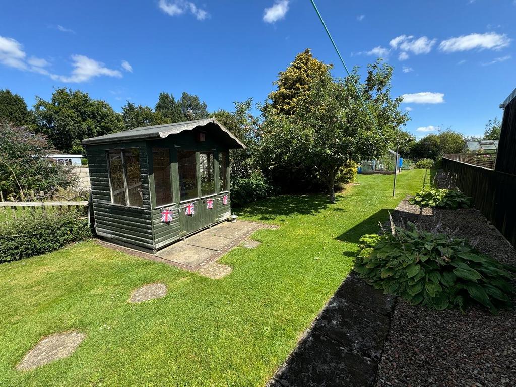 Rear garden