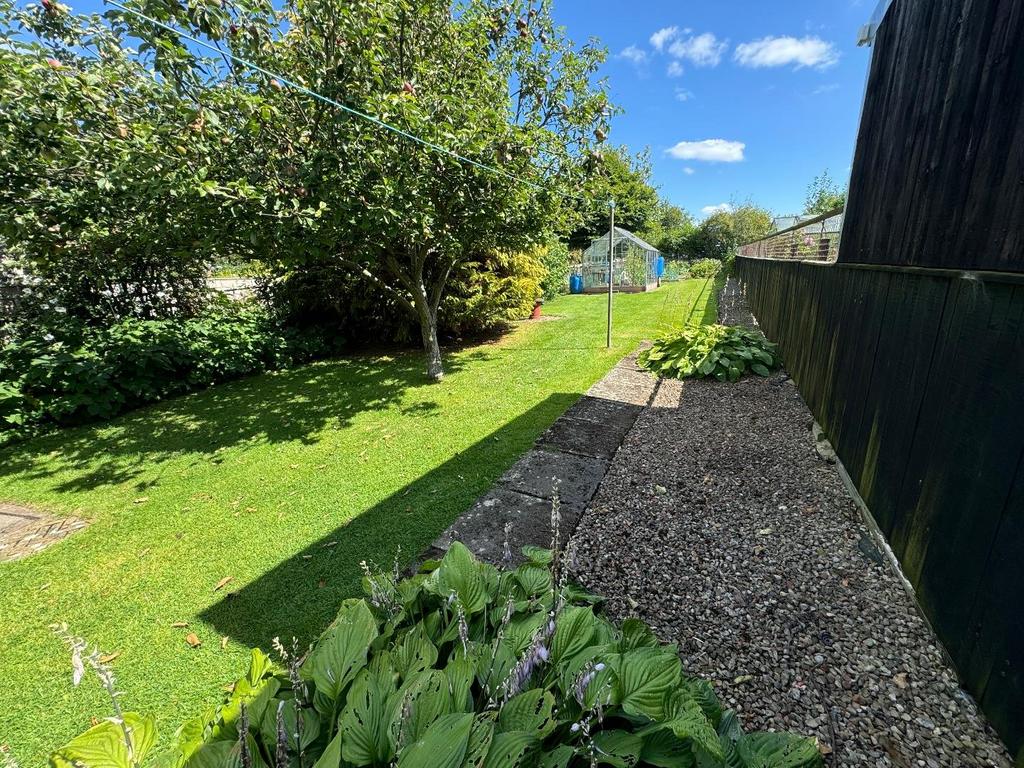 Rear garden