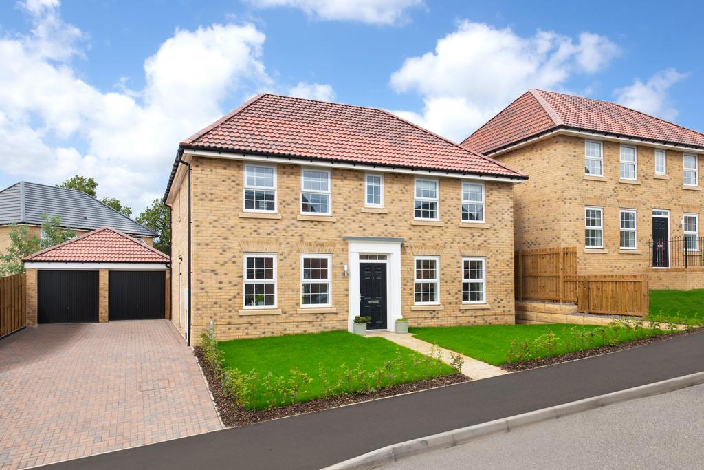 Outside view 4 bedroom detached Chelworth home