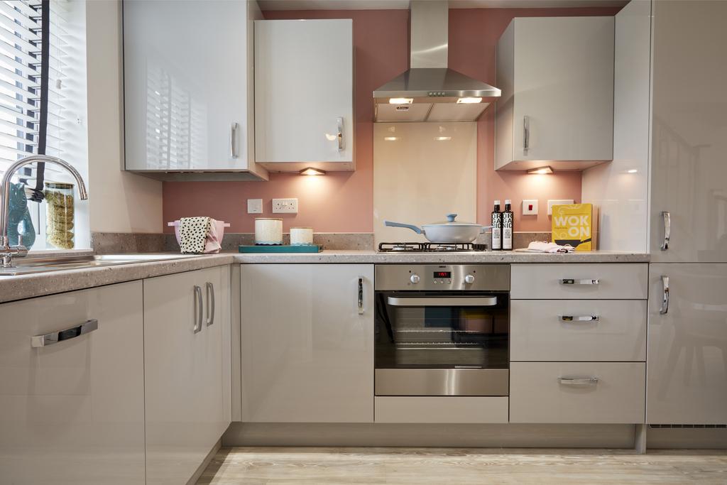 Modern kitchen in the Denford 2 bedroom home