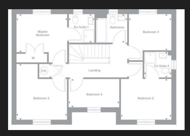 Floorplan – Upper Floor