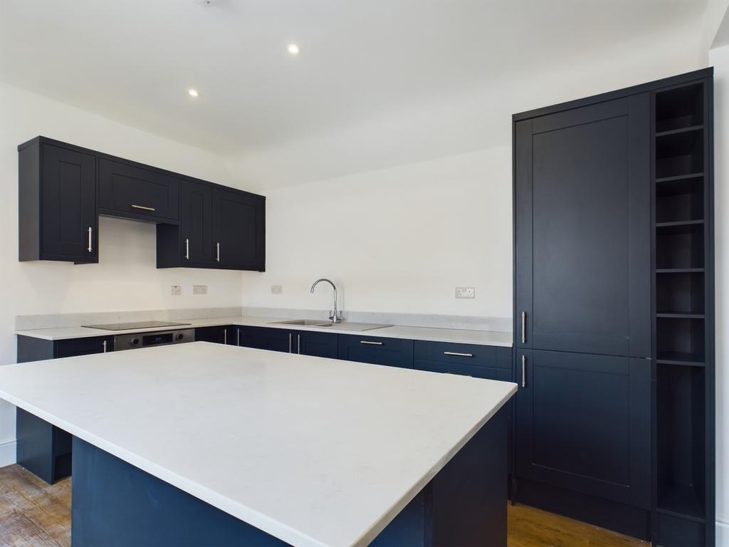 Kitchen with island