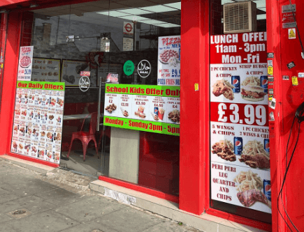 Pizza and Chicken Shop For Sale, Price Reduced