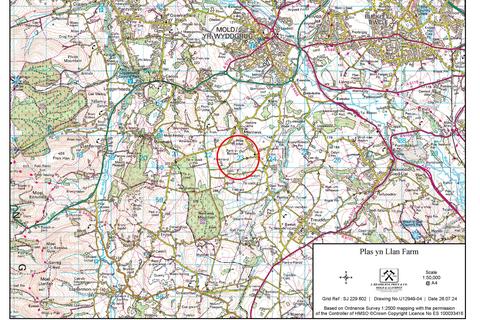 Farm land for sale, 20 ACRES OF PRODUCTIVE  AGRICULTURAL LAND , NERCWYS, FLINTSHIRE  CH7