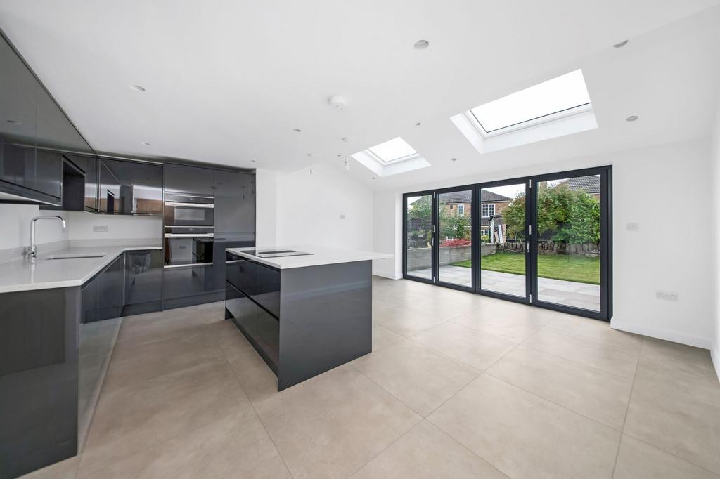 Open plan dining kitchen