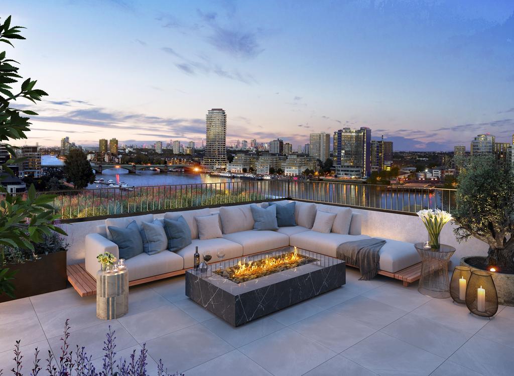 Chelsea Riverview, Chelsea, SW6 3 bed apartment - £2,550,000 - Penthouse Apartments River View