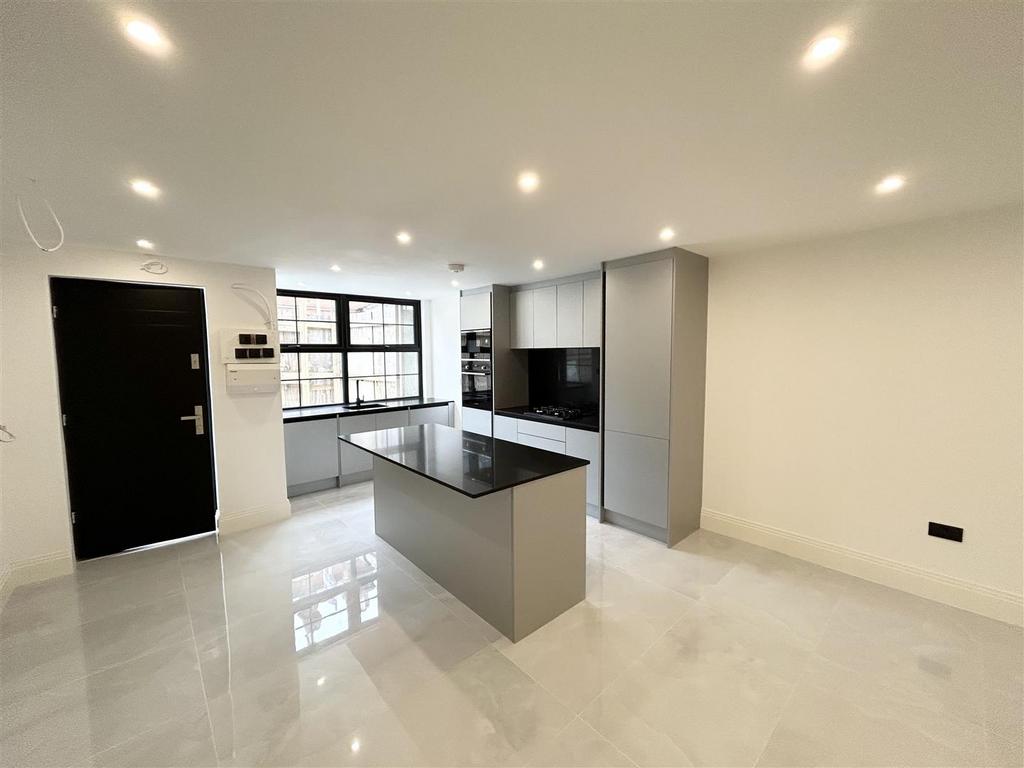 Reception Room/Open Plan Kitchen: