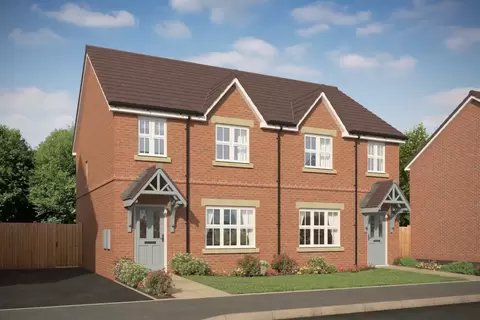 3 bedroom semi-detached house for sale, Plot 113 at Lawnswood, Hillside Rd DE13