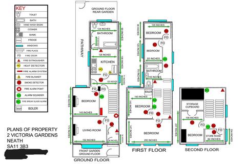 6 bedroom semi-detached house for sale, Victoria Gardens, Neath, Neath Port Talbot. SA11 3BE