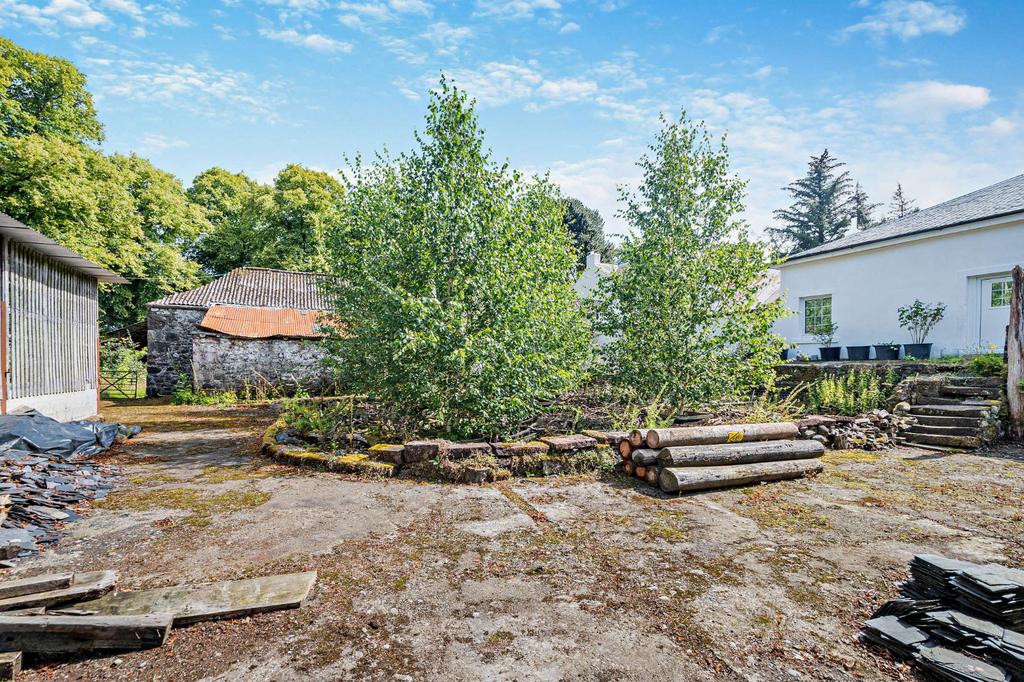 Rear Courtyard