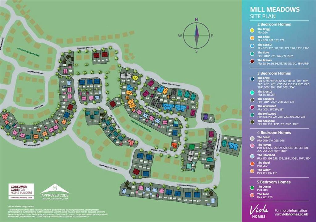 Mill Meadows Lane, Mill Meadows, Filey 3 bed house for sale £204,995