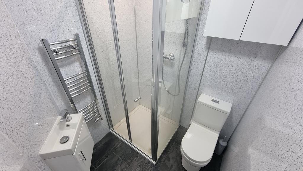 Downstairs shower room