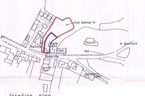 Plot for sale, Building Land off Church Street, Ruyton Xi Towns.