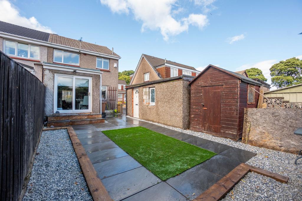 Rear of Property