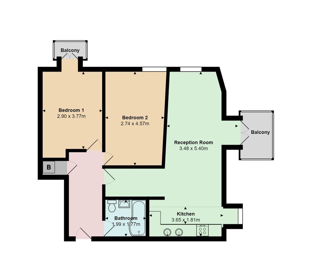 2 D Floorplan