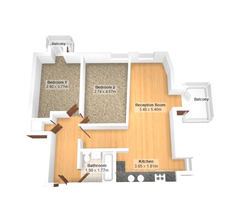 3 D Floorplan