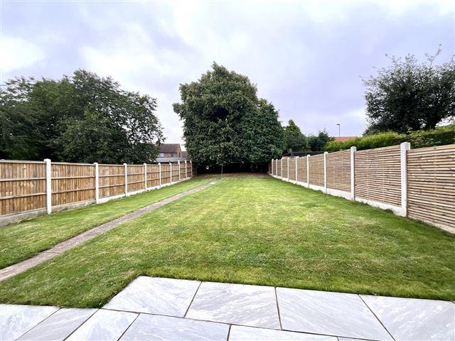 Rear garden