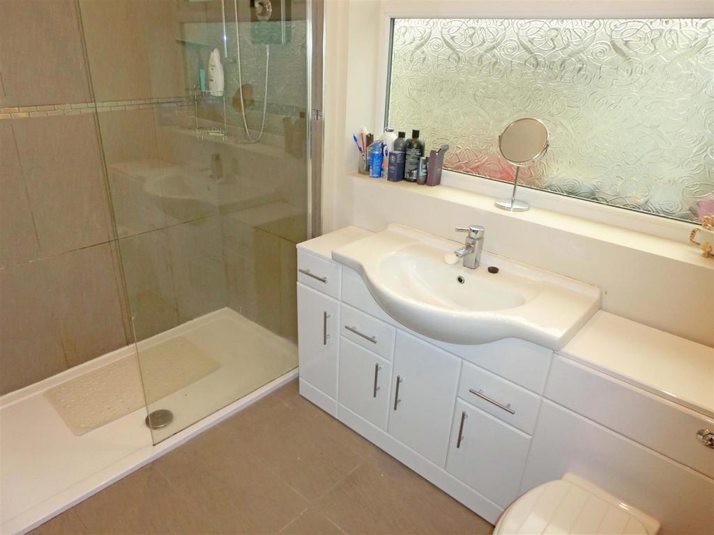 Refitted shower room