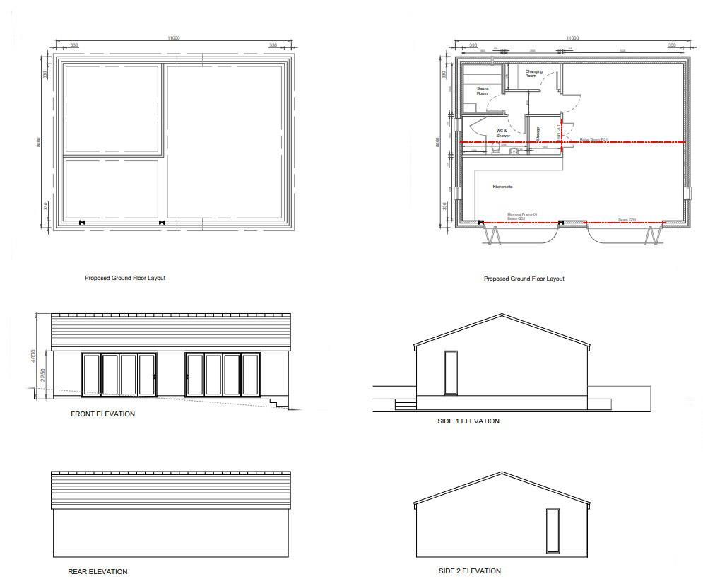 Proposed Home Office/Gym