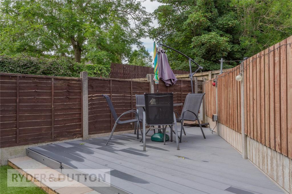 Rear Decked Patio
