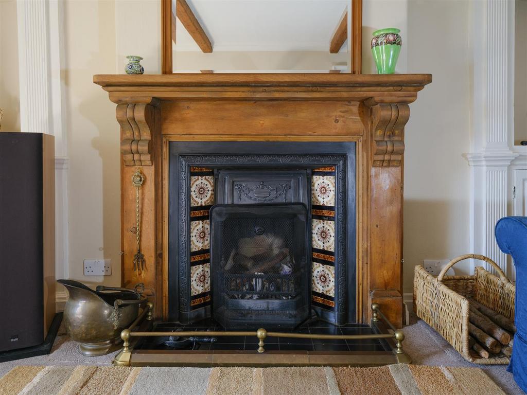 Sitting room fireplace