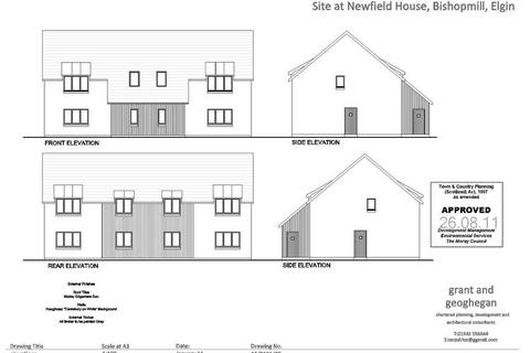 Plot for sale, Lossiemouth Road, ELGIN, IV30