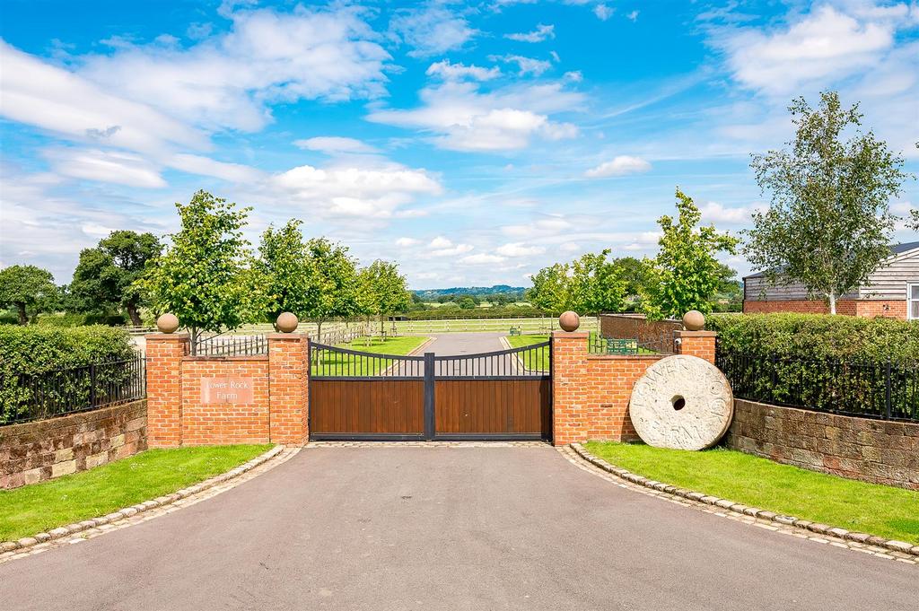Entrance Gates to Property