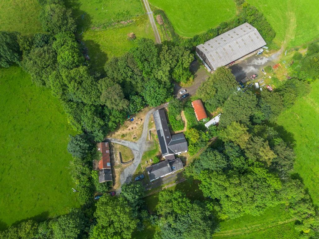 Aerial View of the Property