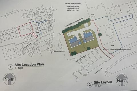 Plot for sale, 21 Church Road, Gorslas, Llanelli