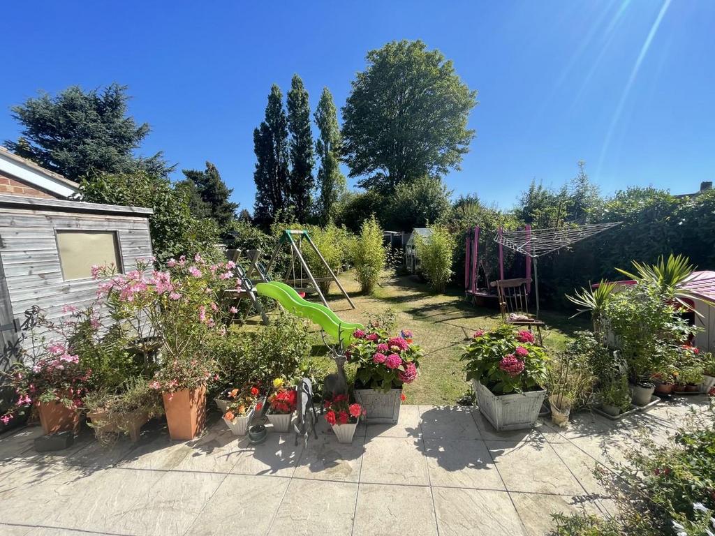 Rear garden